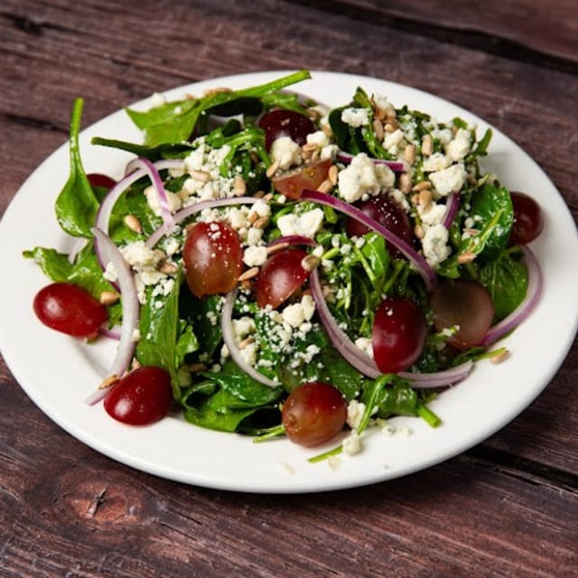 Spinach & Arugula Salad.