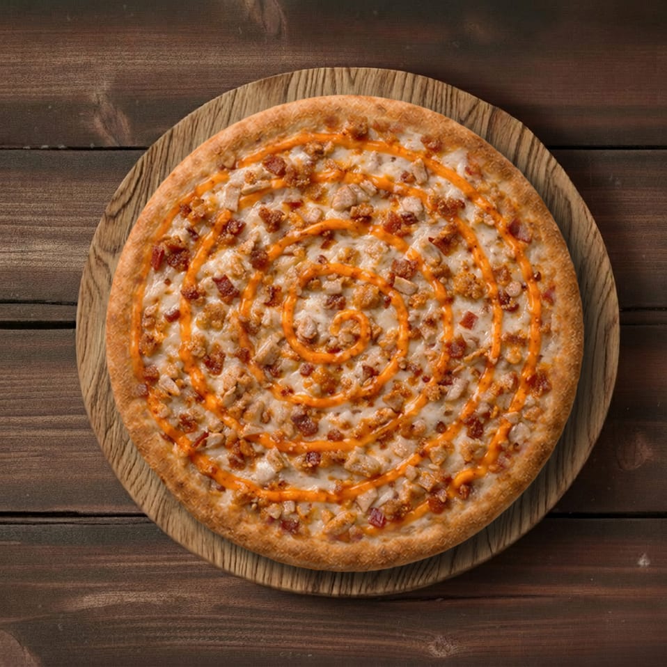 #11 14" Buffalo Chicken Ranch Specialty Pizza.