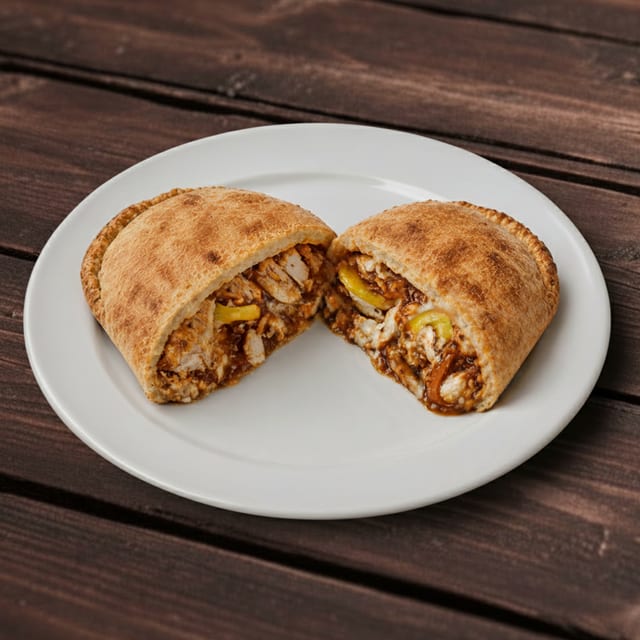 #10 14" BBQ Chicken Calzone.