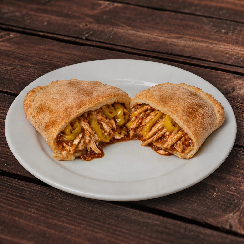 #10 18" BBQ Chicken Calzone.