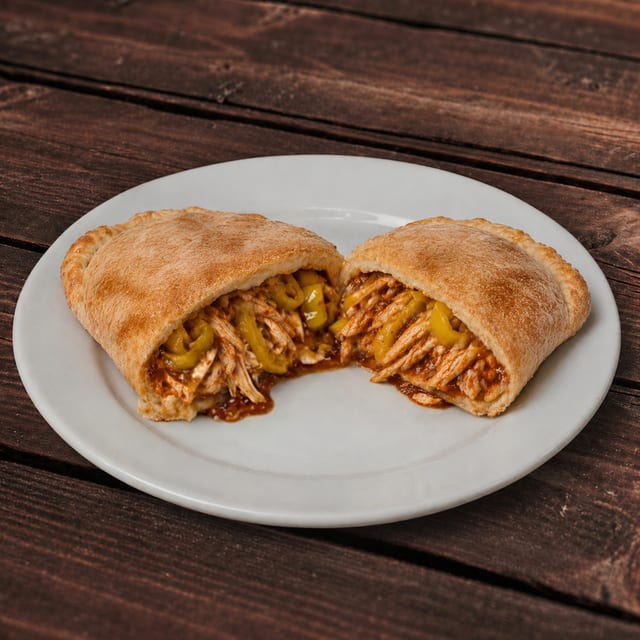 #10 18" BBQ Chicken Calzone.
