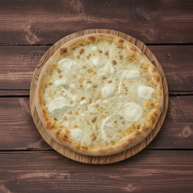 #12 10" The White Specialty Pizza.