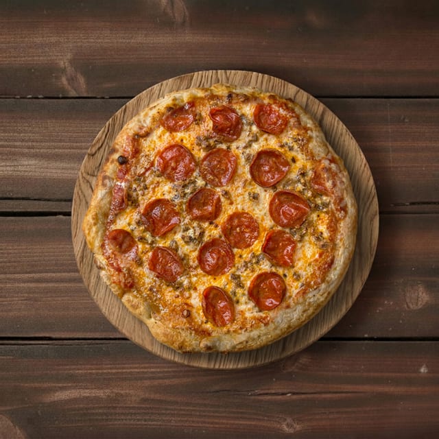#2 10" Pop’s Pepperoni Specialty Pizza.