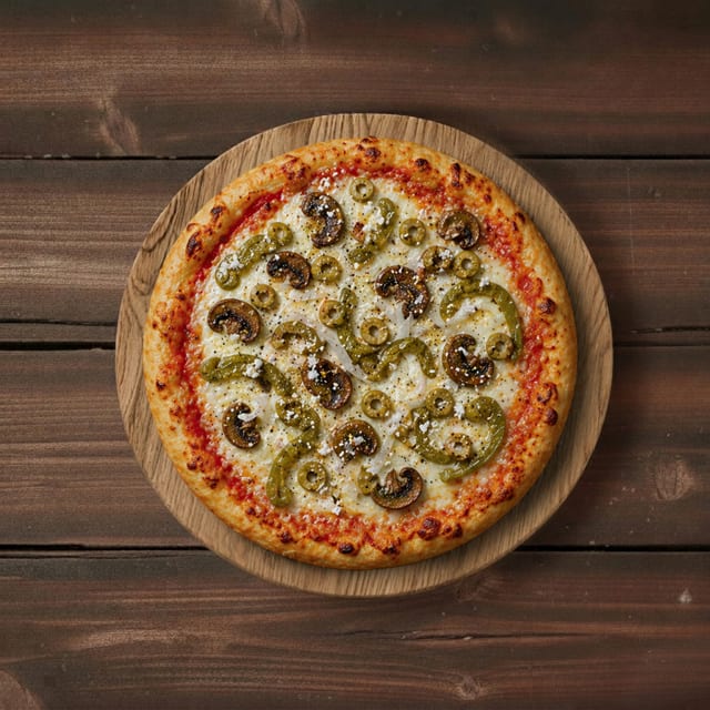 #8 10" Veggie Lover's Specialty Pizza.